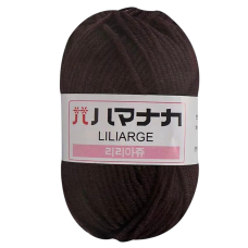 Пряжа акрилова. Коричнева.