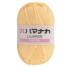 Пряжа акрилова. Кремова.