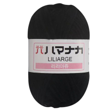 Пряжа акрилова. Чорна.