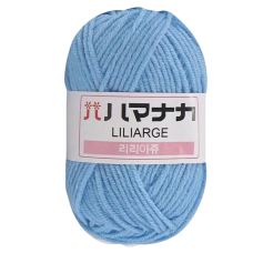 Пряжа акрилова. Блакитна.