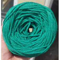 Шнур для макрамі або в“язання гачком. Колір:зелений
