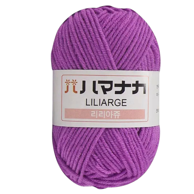 Пряжа акрилова. Лавандова.