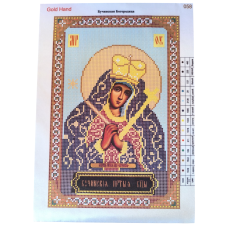 Схема для вишивання бісером ікони БМ Бучинська.