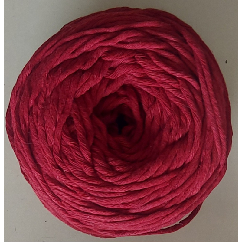 Шнур для макрамі або в“язання гачком. Колір:бордовий