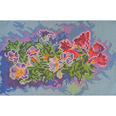 Схема для вишивання бісером. Букет.
