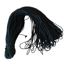 Гумка кругла 3 мм чорна