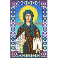 Схема для вишивання бісером ікони. Свята Ангеліна.