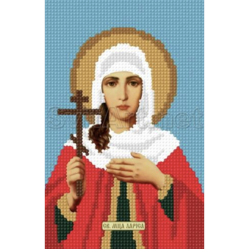 Схема для вишивання бісером, Свята ларису. Схема для вишивання бісером, Свята ларису.