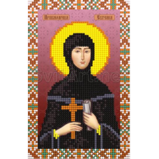 Схема для вишивання бісером, Свята Євгенія