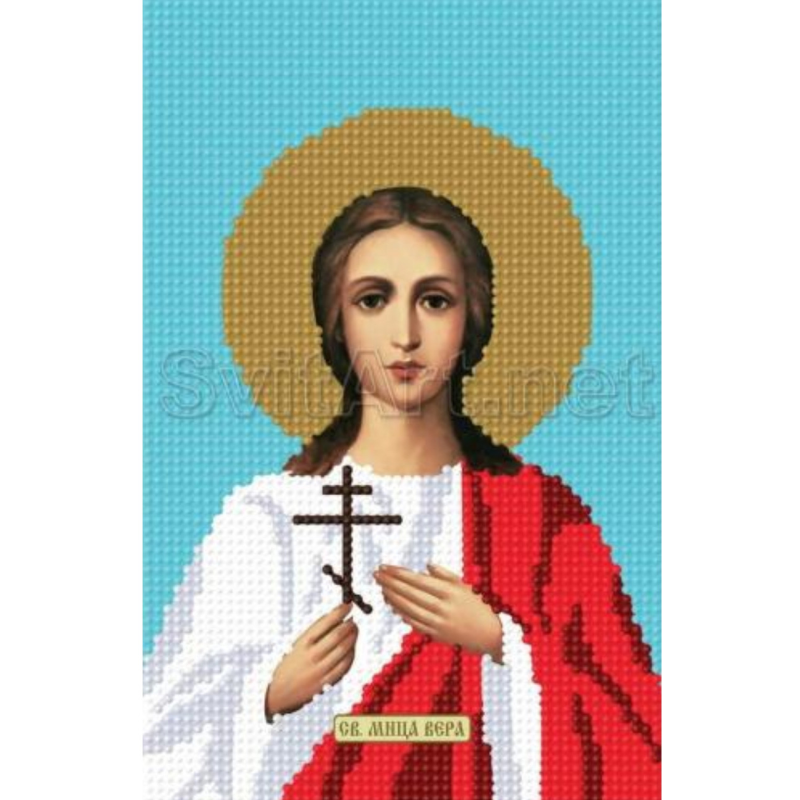 Схема для вишивання бісером, Свята Вера Схема для вишивання бісером, Свята Вера
