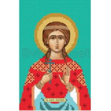 Схема для вишивання бісером, Свята Марина.