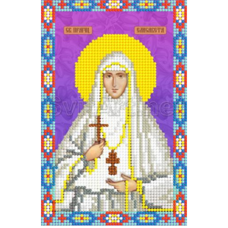 Схема для вишивання бісером, Свята Єлизавета