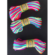 Шнур для макрамі або в“язання гачком. Колір: різнобарвна