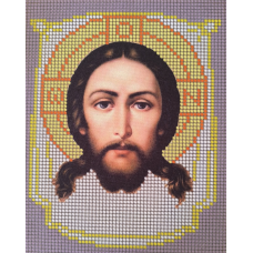 Схема для вишивання бісером ікони. Рятув Нерукотворний.