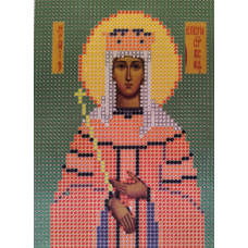 Схема для вишивання бісером ікони. Свята Олена