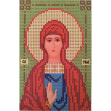 Схема для вишивання бісером ікони. Свята Єва