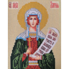 Схема для вишивання бісером ікони. Свята Дарья