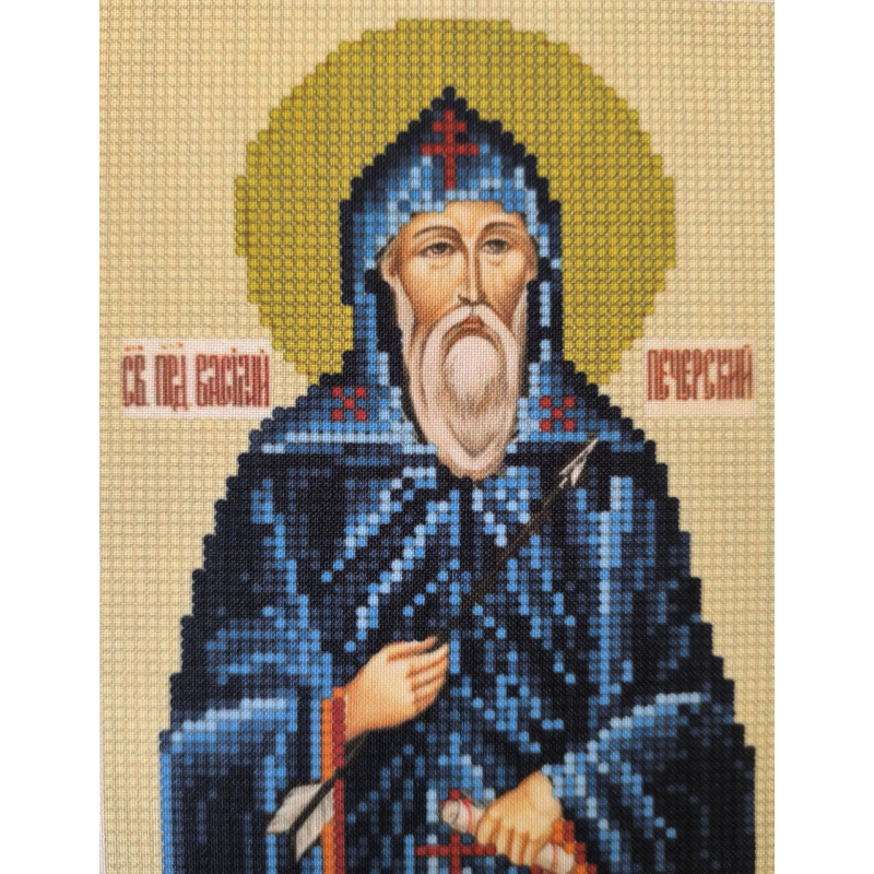 Схема для вишивання бісером ікони. Свято Василій