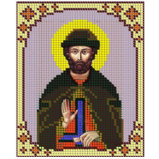 Схема для вишивання бісером ікони. Святий Миколай