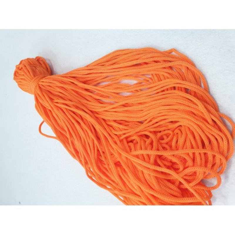 Шнур спортивний 3-мм жовтогарячий