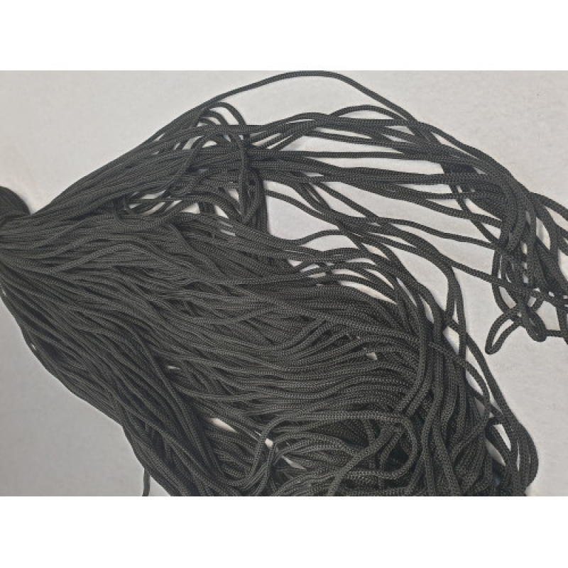 Шнур спортивний 2 мм чорний