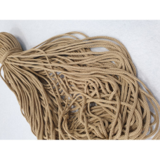 Шнур спортивний 3 мм бежевий