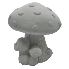 Гіпсова фігурка для розмальовування.Гриби мухомори.