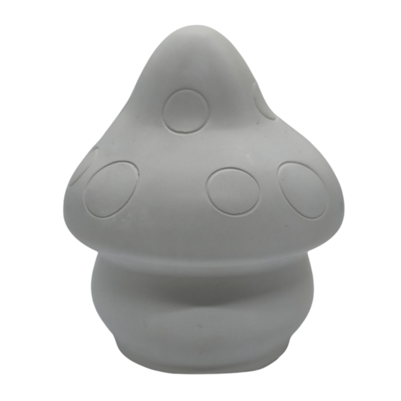 Гіпсова фігурка для розмальовування.Гриб мухомор.