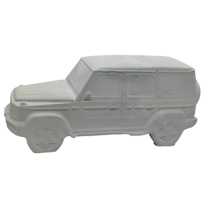 Гіпсова фігурка для розмальовування.Джип.