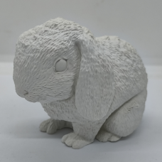 Гіпсова фігурка для розмальовування.Кролик.