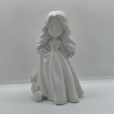 Гіпсова фігурка для розмальовування. Леді