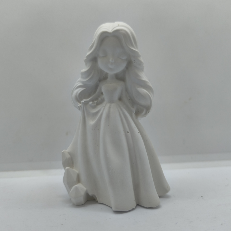 Гіпсова фігурка для розмальовування. Леді