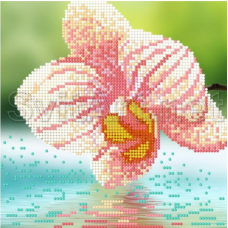 Схема для вишивання бісером. Орхидея.