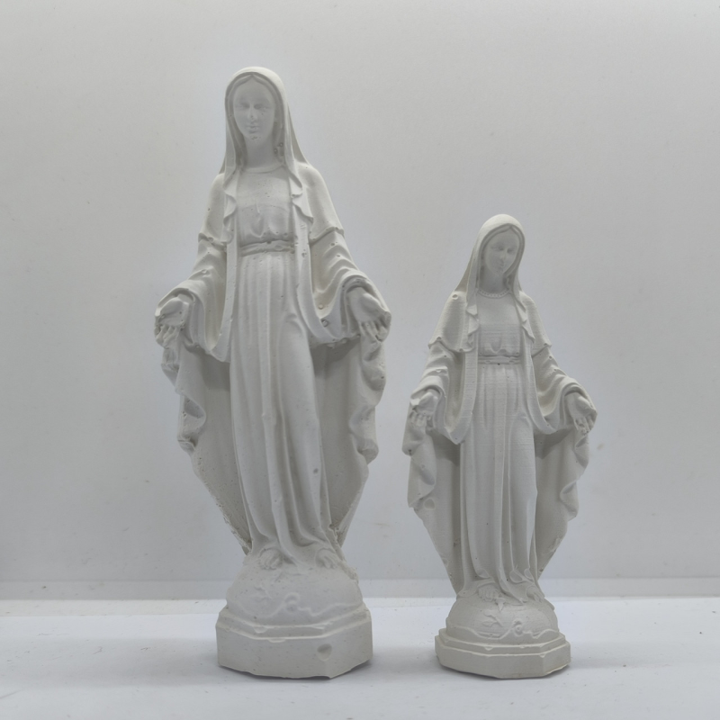 Гіпсова фігурка для розмальовування. Діва Марія 11см