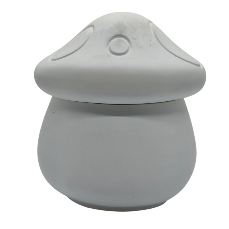 Підсвічник гіпсовий, свічник скринька Гриб