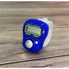 Лічильник рядів електронний, синій.