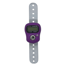 Лічильник рядів електронний, лавандовий.