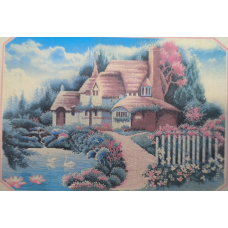Набір для вишивання хрестиком. Тропінка до будинку.