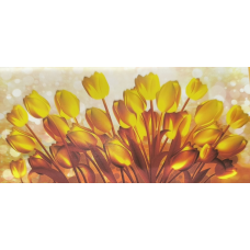 Набір для вишивання хрестиком. Жовті тюльпани