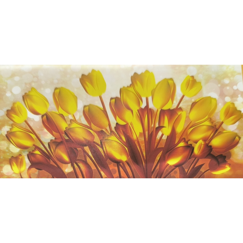 Набір для вишивання хрестиком. Жовті тюльпани