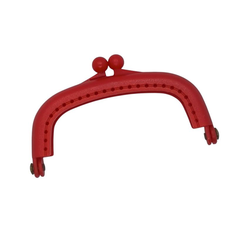 Фермуар для сумки, пластиковий 9 см, Червоний