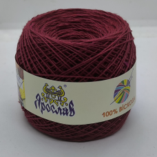 Пряжа віскоза Ярослав 250 м. Колір: бодовий