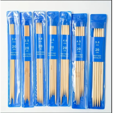 Набір носкових спиць для в“язання, бамбукові