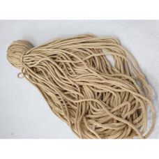 Шнур спортивний 5 мм бежевий
