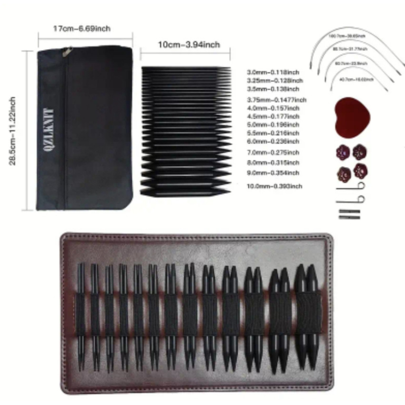 Набір спиць для в“язання зі знімними волосінями