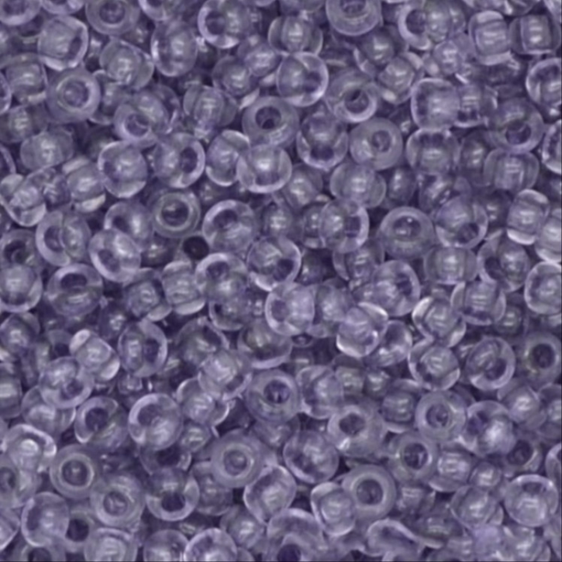 Бісер кристалічний, блідо-фіолетовий 10 г, No10