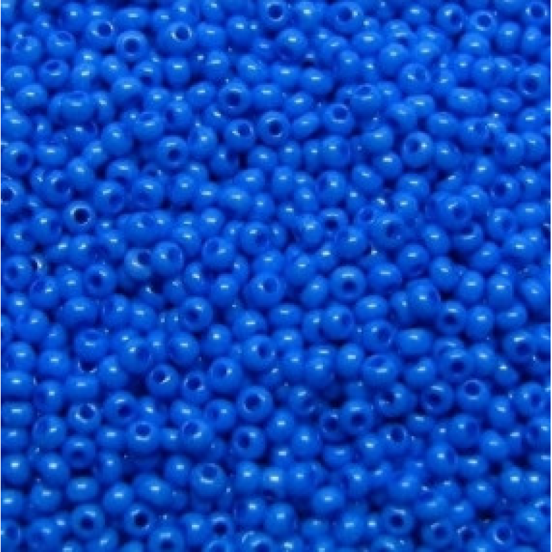Бісер перламутровий синій 10 г, No10 Бісер перламутровий синій 10 г, No10