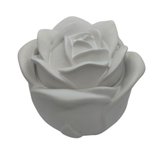 Підсвічник гіпсовий, свічник скринька Троянда.