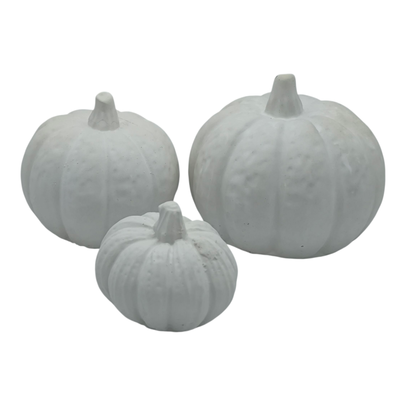 Гіпсова фігурка для розмальовування. Гарбуз 5,5 см.