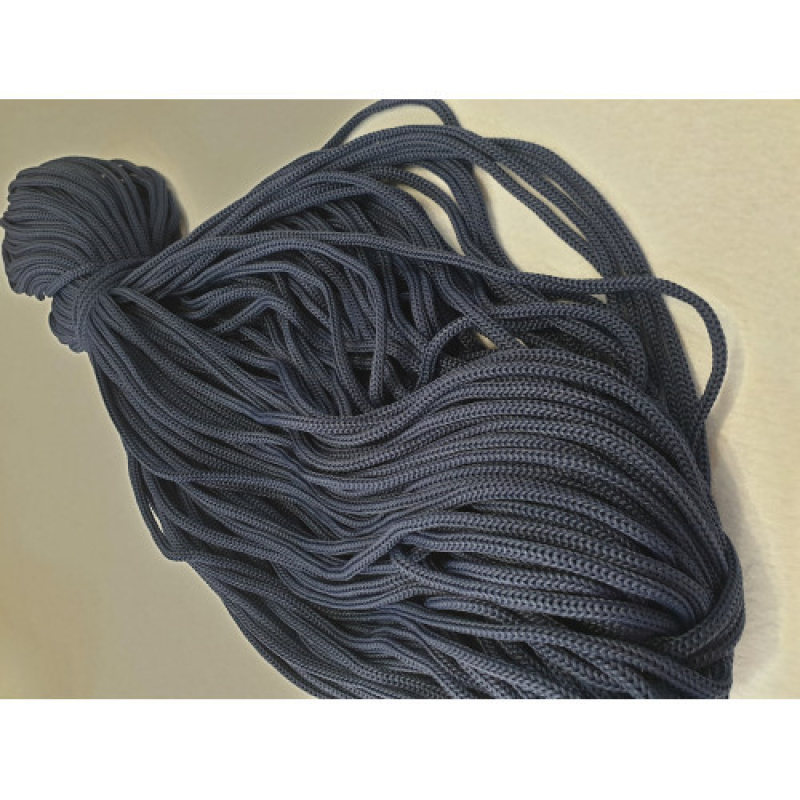 Шнур спортивний 5-мм темно-синій